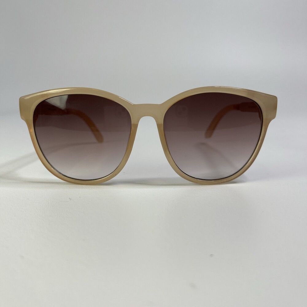 Banana Republic Sunglasses Women's Pink and Rose Gold Frames Round Gradient Lens - Picture 2 of 6